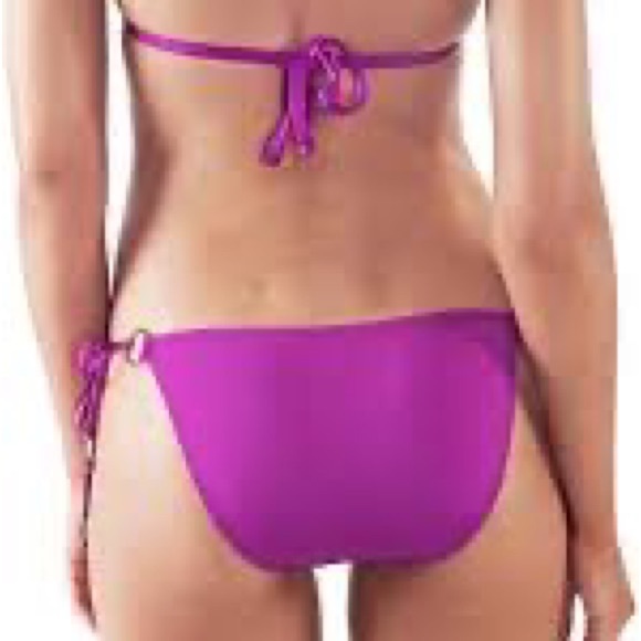 NWT Voda Swim Hoop String Bikini Bottom, L - Picture 4 of 13